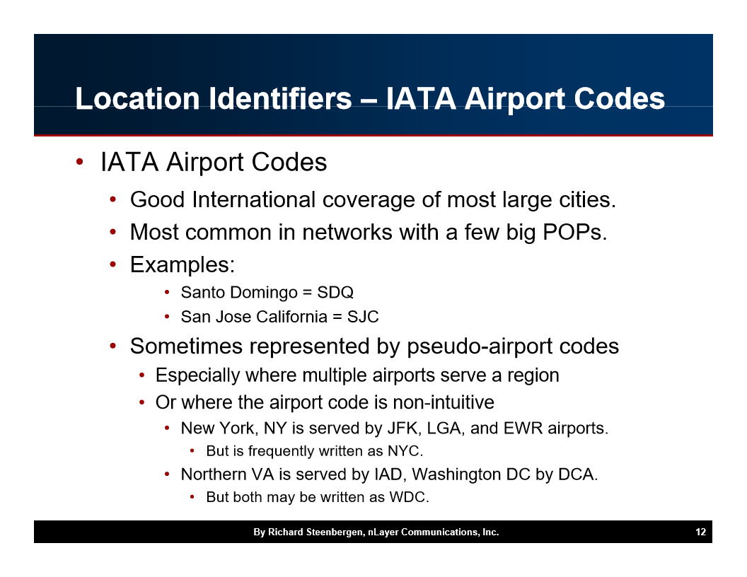 Aocation Identifiers IATAAirportCodes IATA Airport…