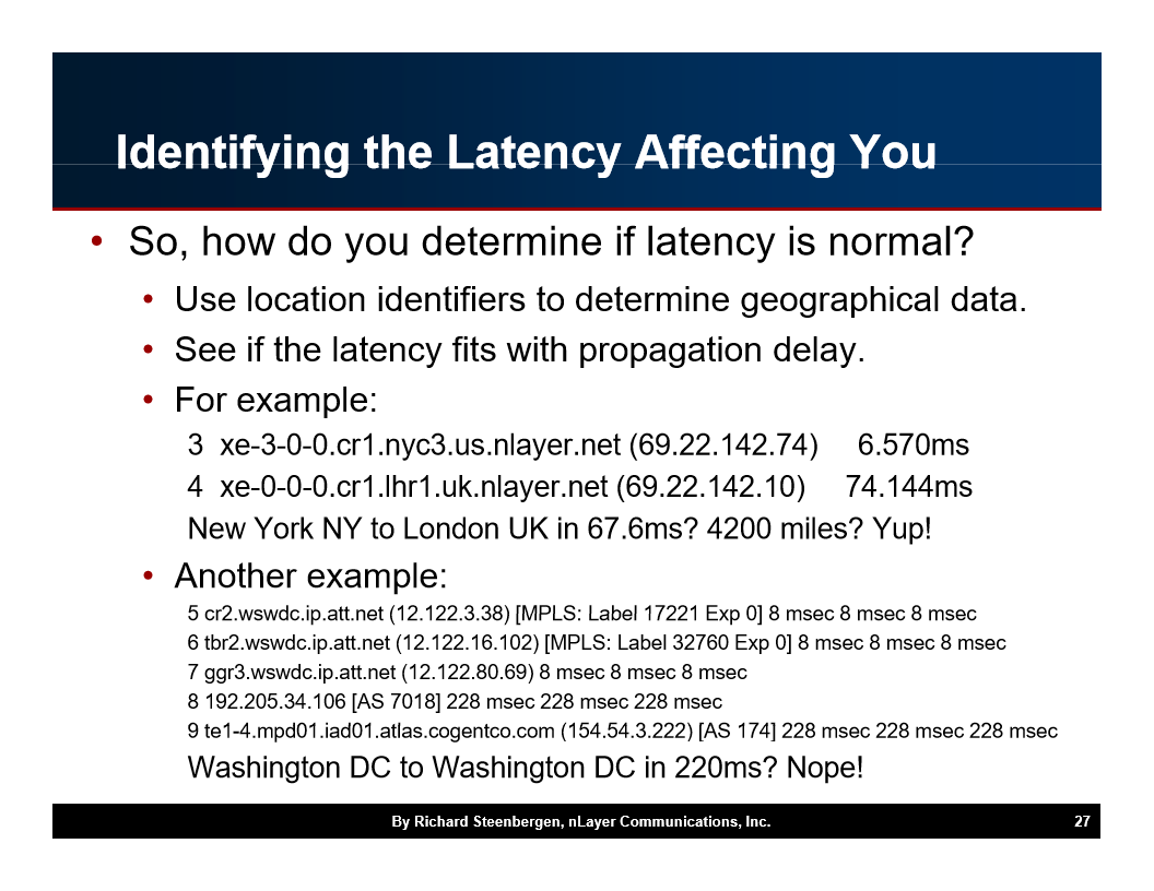 Identifying theLatencyAffectingNou So, how do you …